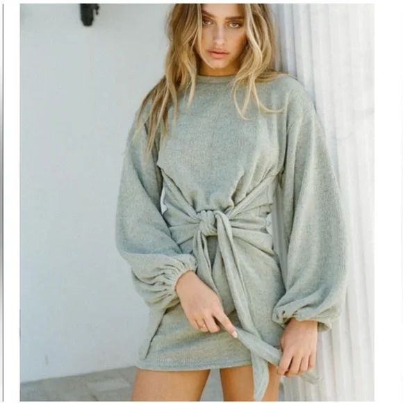 Knitted Dresses Sabo Skirt Sweater Dress NWT SABO Skirt Knit Pink